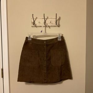 Lizard thicket corduroy skirt